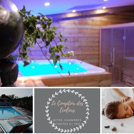 Le Comptoir Des Ecoliers Bed & Breakfast Gemozac Bagian luar foto